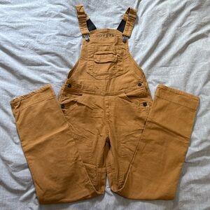 Dovetail workwear, freshly overall saddle, brown canvas 4 x 30